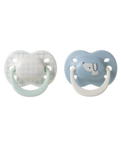 Tommee Tippee Ultra Fit Decorated Soother 0-6m 2pk - Boy - Blue