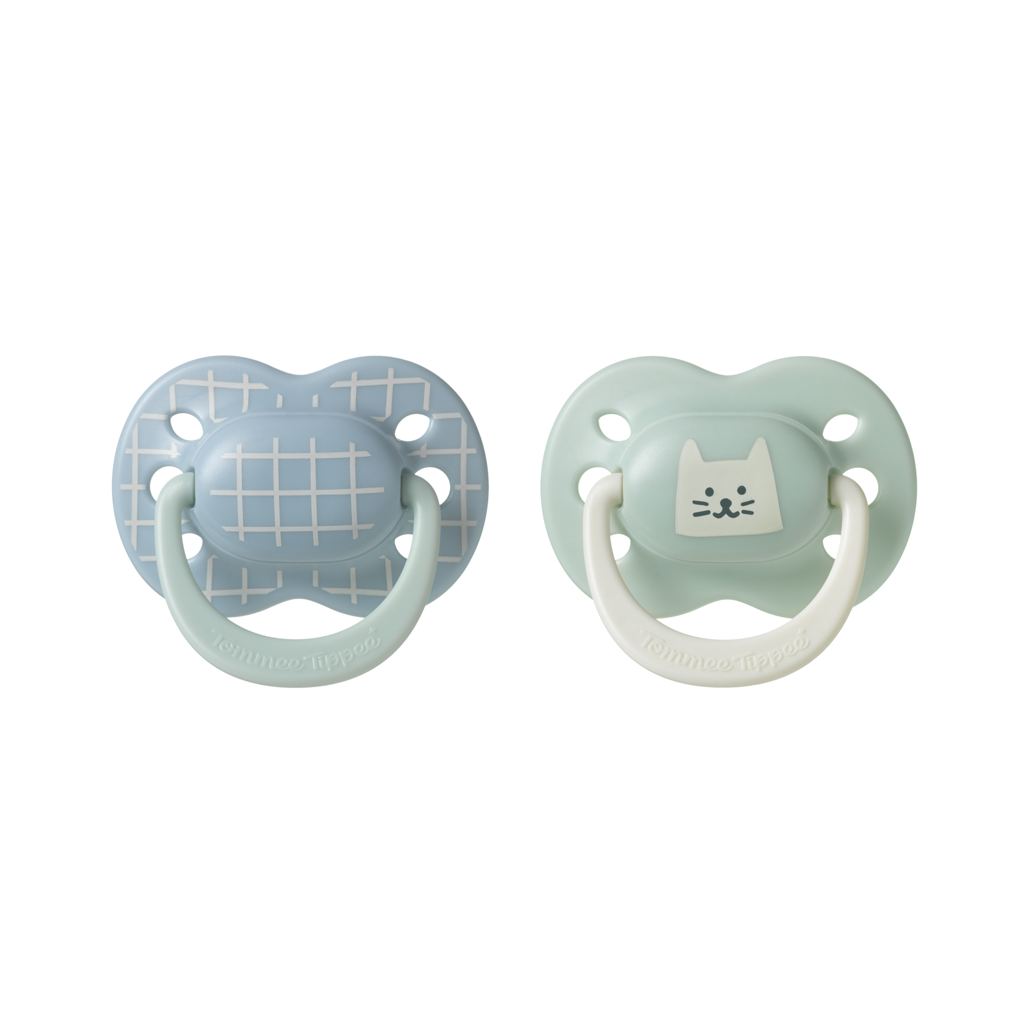 Tommee Tippee Ultra Fit Decorated Soother 0-6m 2pk - Boy - Green