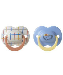 Tommee Tippee Ultra Fit Decorated Soother 6-18m 2pk - Boy - Blue