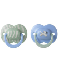 Tommee Tippee Ultra Fit Decorated Soother 6-18m 2pk - Boy - Green