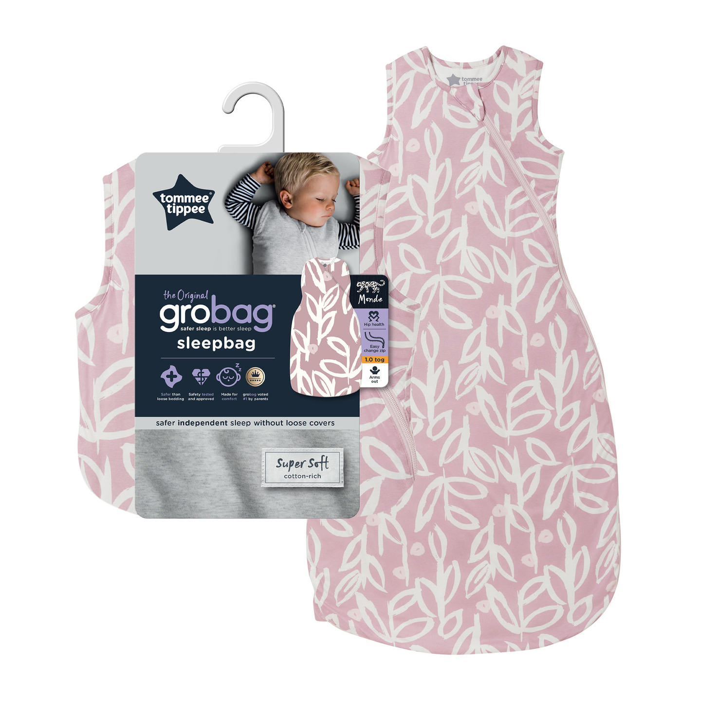GROBAG SLEEPBAG 2.5 TOG 6-18M BOTANTICAL - Image 9