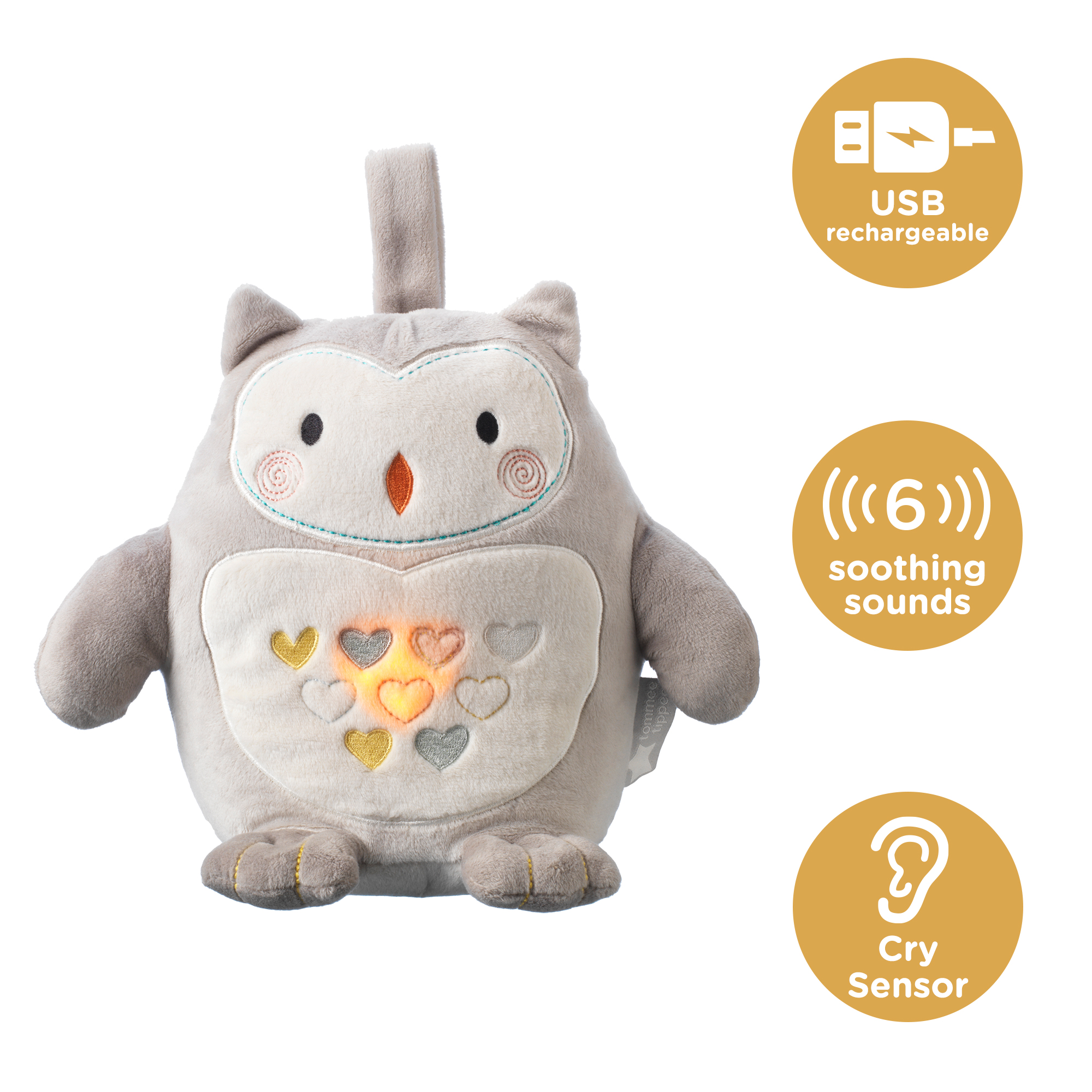 GROFRIEND LIGHT & SOUND SLEEP AID OLLIE OWL - Image 10