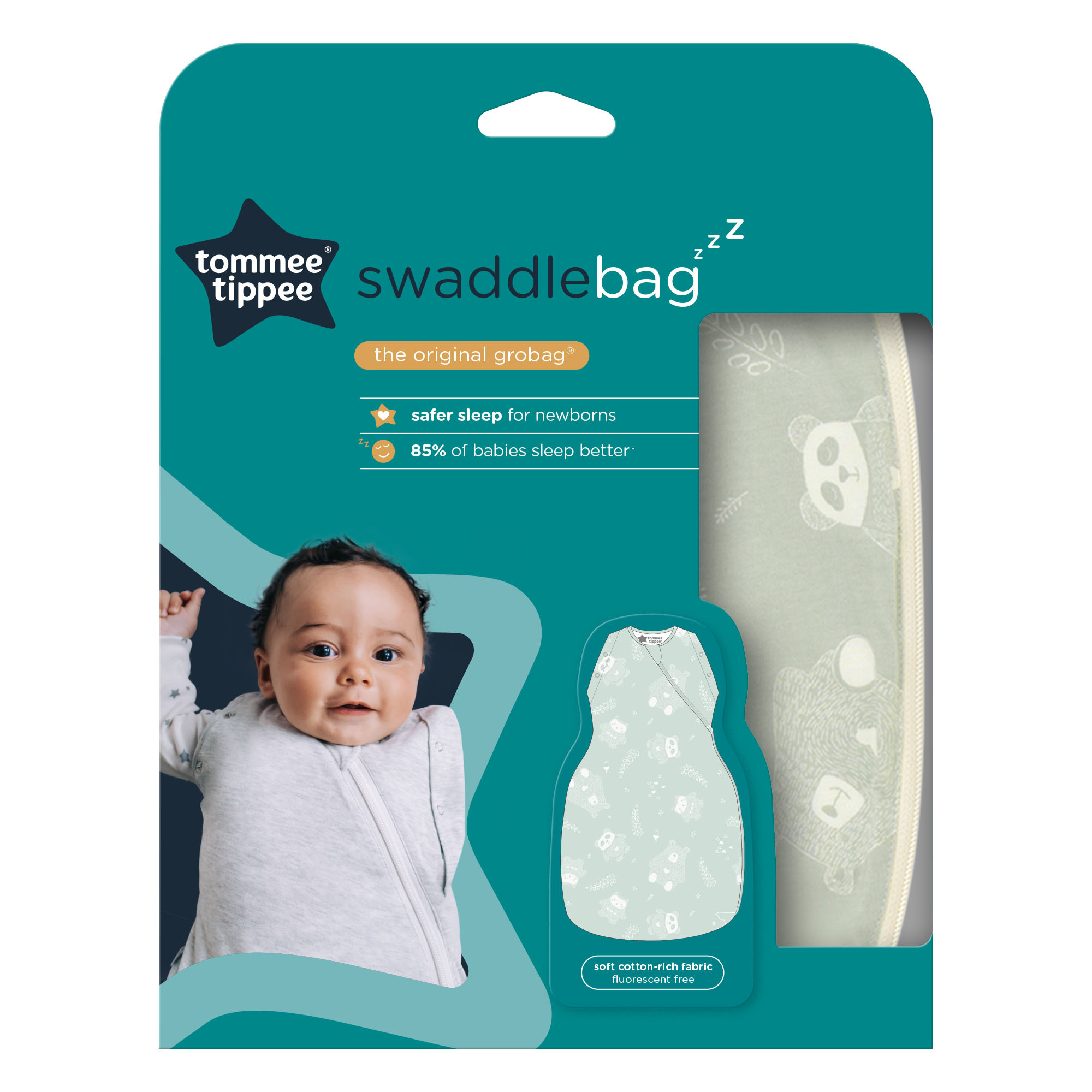 SWADDLEBAG 3-6M 2.5T WOODLAND FRIENDS - Image 9